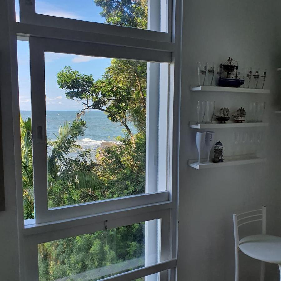 Praia De Caioba De Frente Para O Mar Matinhos Pr Apartman Kültér fotó