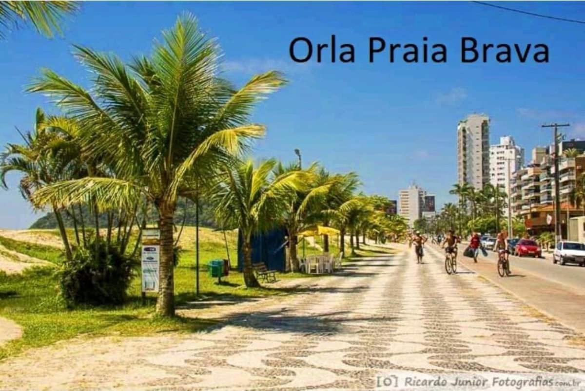 Praia De Caioba De Frente Para O Mar Matinhos Pr Apartman Kültér fotó